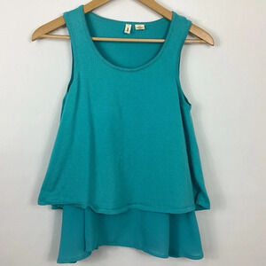 Moth Sleeveless Layered Tank Top Size XS